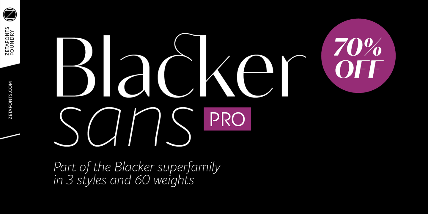 Blacker Sans Text